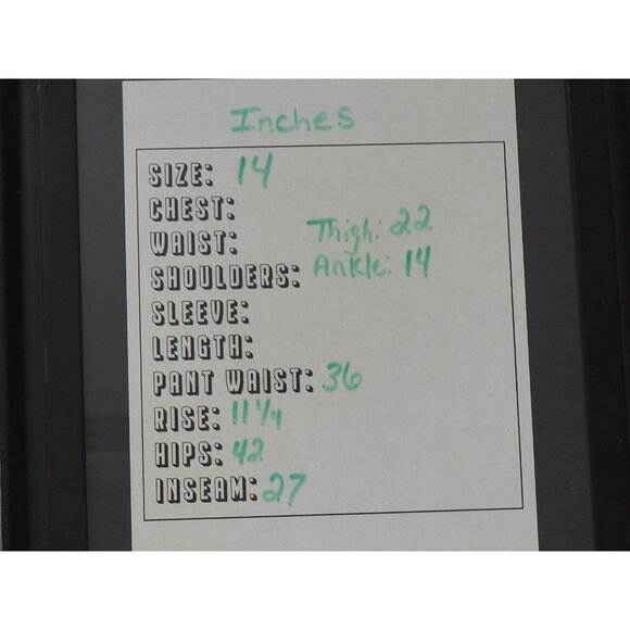 Lauren Ralph Lauren Pants Womens 14 Beige Chino Pegged Trousers - Picture 11 of 12